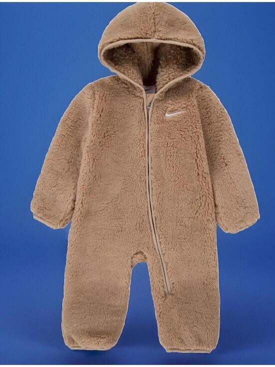 Nike Other - Nike Baby Unisex Hooded Sherpa Coverall Size 9 Months